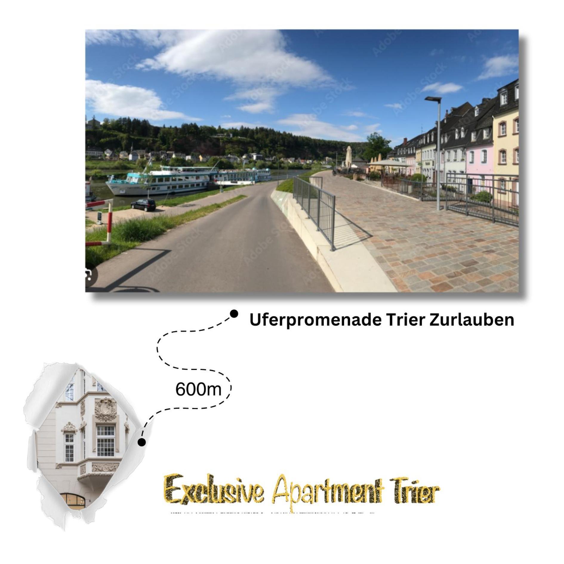 Modern Elegance In Historical City Center Tréveris Exterior foto